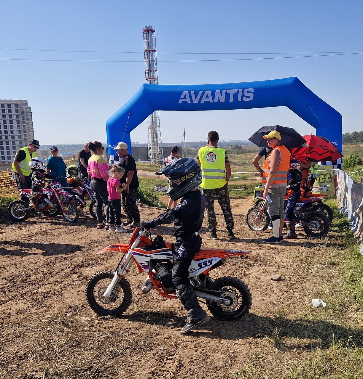 В последнюю субботу августа на трассе "Казачий дозор" прошло Первенство Московской области по мотокроссу и минимотокроссу